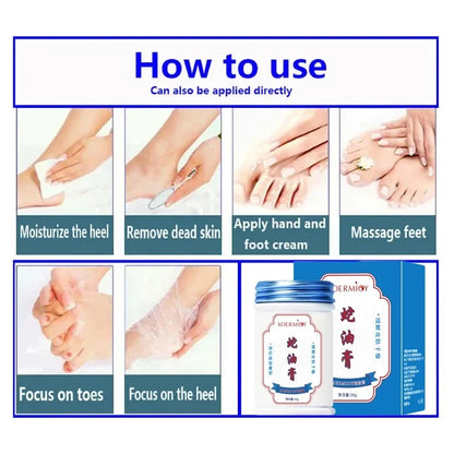 Moisturizing Anti-Crack Foot & Hand Cream 30g by HitMyNeed
