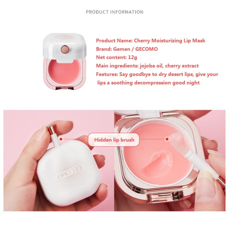 Moisturizing Cherry Lip Balm with Vitamin C, 12g by HitMyNeed