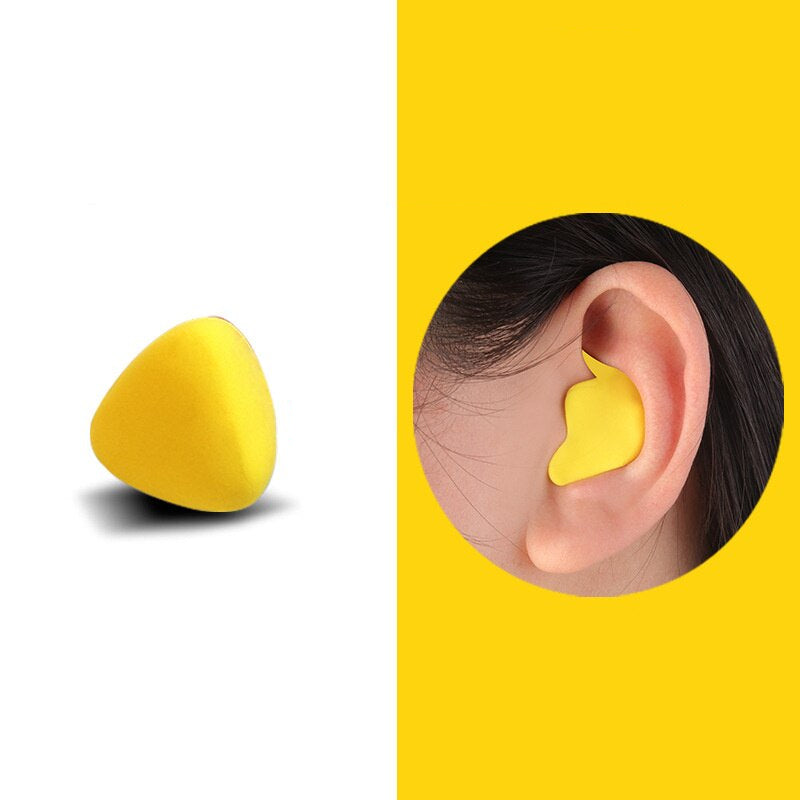 Moldable Noise-Reducing Ear Plugs for Comfortable Sleep by HitMyNeed
