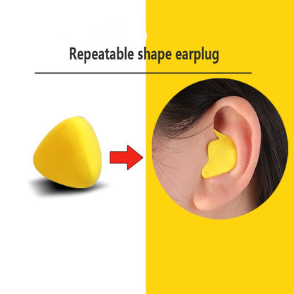 Moldable Noise-Reducing Ear Plugs for Comfortable Sleep by HitMyNeed