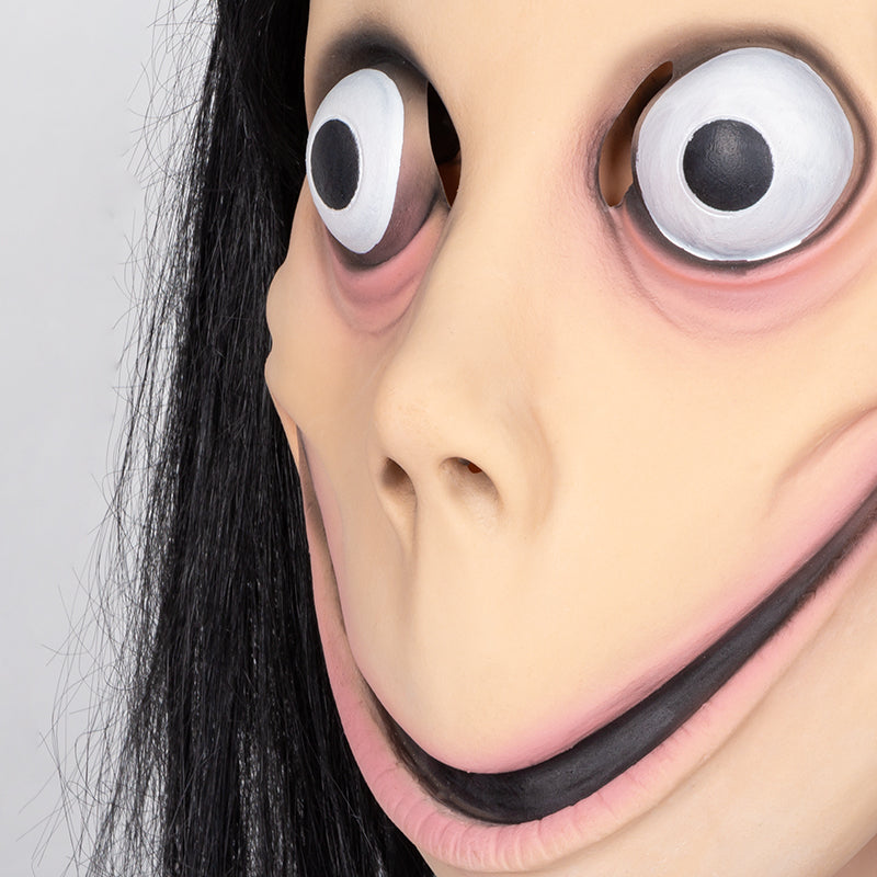 Momo Scary Latex Halloween Mask by HitMyNeed