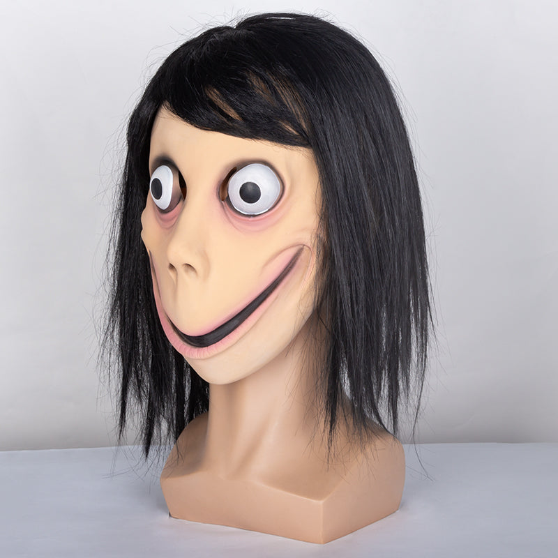 Momo Scary Latex Halloween Mask by HitMyNeed