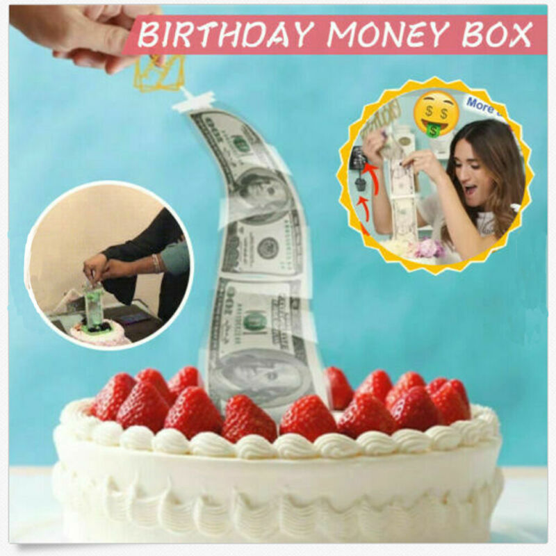Money Cake Box Surprise Storage with Bags by HitMyNeed