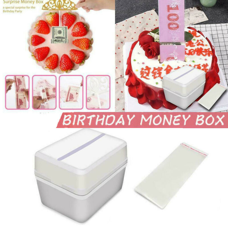 Money Cake Box Surprise Storage with Bags by HitMyNeed