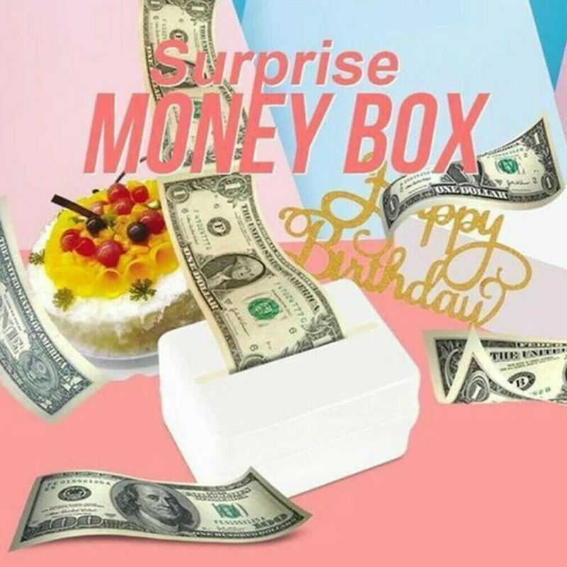 Money Cake Box Surprise Storage with Bags by HitMyNeed