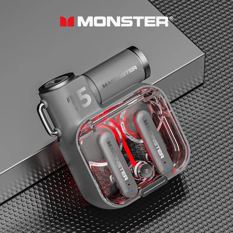 Monster XKT15 Bluetooth 5.3 TWS Gaming Earbuds by HitMyNeed