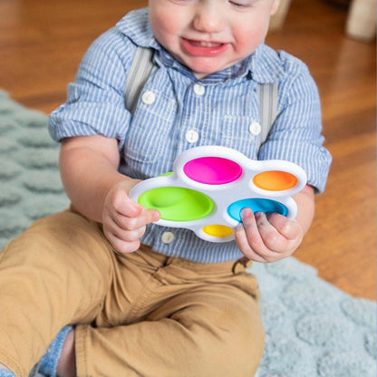 Montessori Baby Exercise Board Rattle Puzzle Toy by HitMyNeed