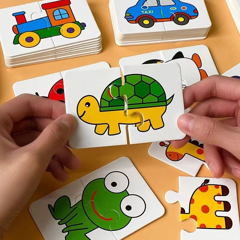 Montessori Baby Puzzle Matching Set - 32 Pieces by HitMyNeed
