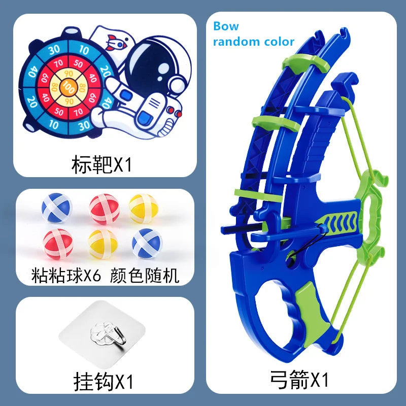 Montessori Sticky Ball Dartboard & Slingshot Game astronaut by HitMyNeed