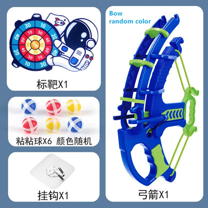 Montessori Sticky Ball Dartboard & Slingshot Game astronaut by HitMyNeed