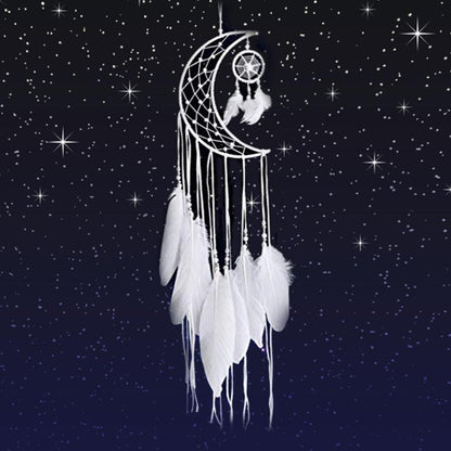 Moon Dreamcatcher Decorative Hanging Ornament by HitMyNeed