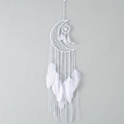 Moon Dreamcatcher Decorative Hanging Ornament by HitMyNeed