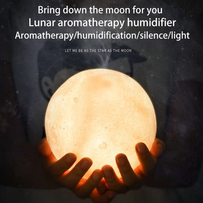 Moon Lamp Humidifier USB Essential Oil Diffuser by HitMyNeed