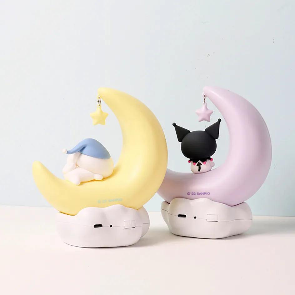 Moon LED Night Light Kuromi & Cinnamoroll Lamp by HitMyNeed