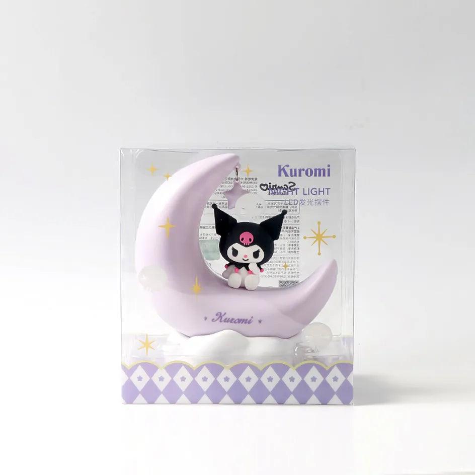 Moon LED Night Light Kuromi & Cinnamoroll Lamp by HitMyNeed
