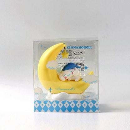 Moon LED Night Light Kuromi & Cinnamoroll Lamp cinnamoroll by HitMyNeed