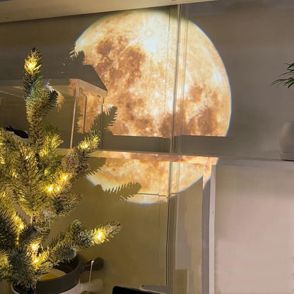 Moon Projection LED Night Lamp for Kids Bedrooms by HitMyNeed