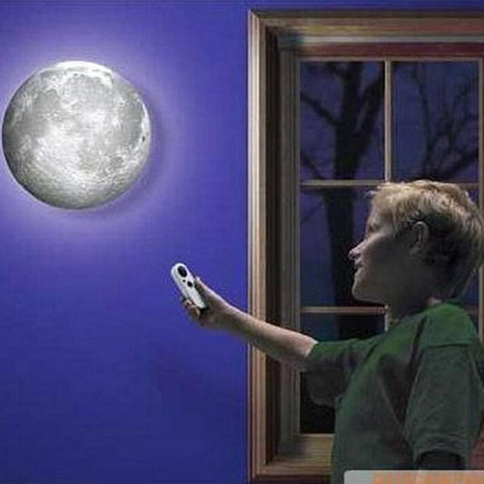 Moon Wall Light with Remote Control Night Lamp by HitMyNeed