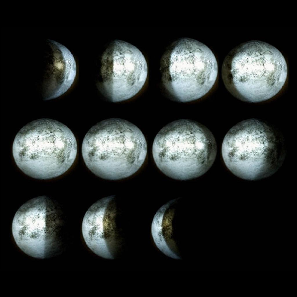 Moon Wall Light with Remote Control Night Lamp by HitMyNeed