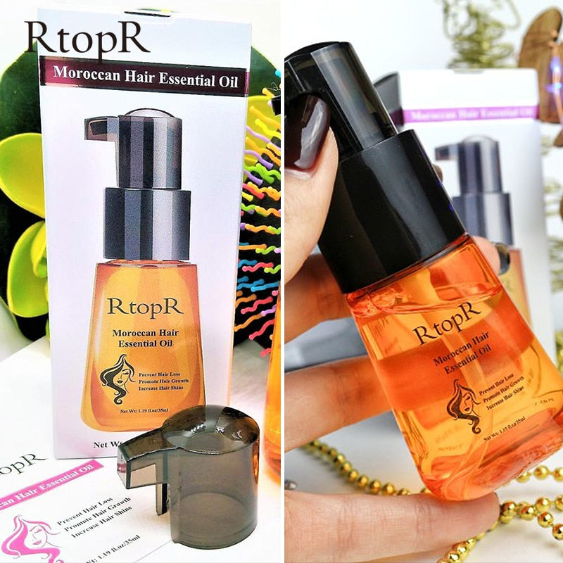 Moroccan Hair Oil Treatment for Dry, Damaged Hair by HitMyNeed
