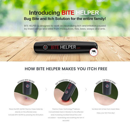 Mosquito Bite Relief Pen with Thermo-Pulse by HitMyNeed