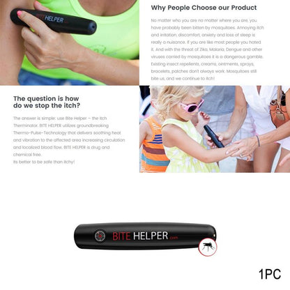 Mosquito Bite Relief Pen with Thermo-Pulse by HitMyNeed