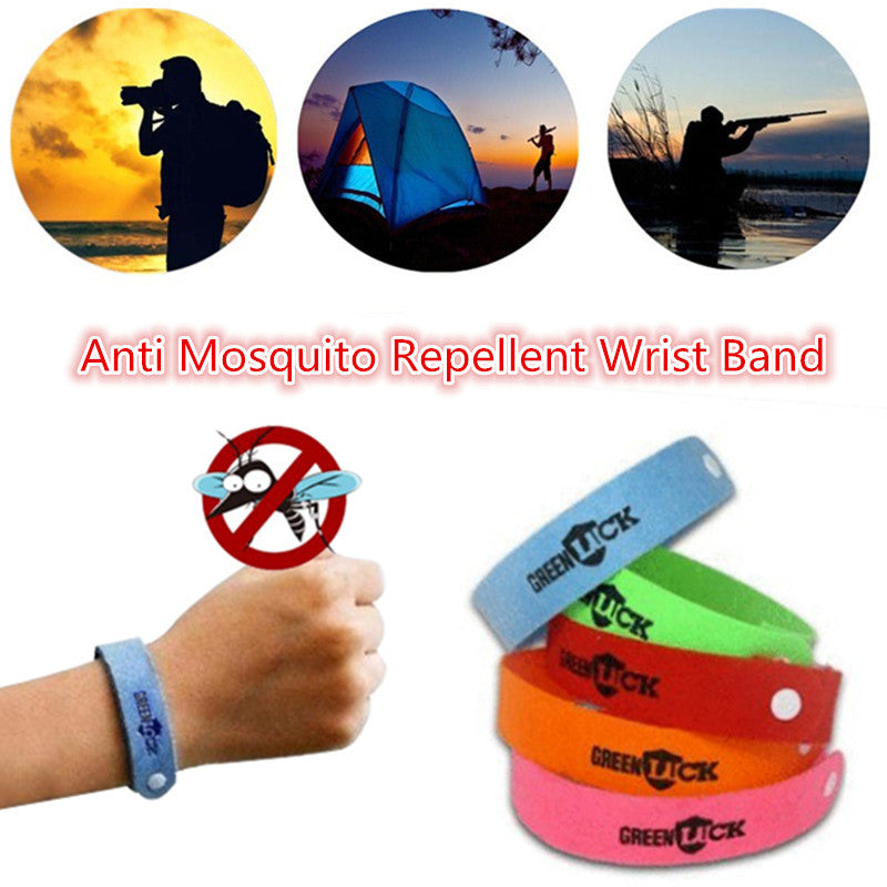Mosquito Repellent Bands Non-Toxic (10 Pack) by HitMyNeed
