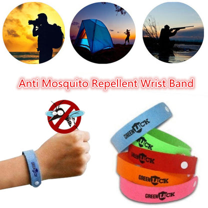 Mosquito Repellent Bands Non-Toxic (10 Pack) by HitMyNeed