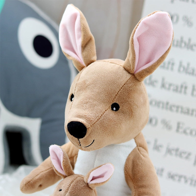 Mother and Baby Kangaroo Plush Toy 36cm by HitMyNeed