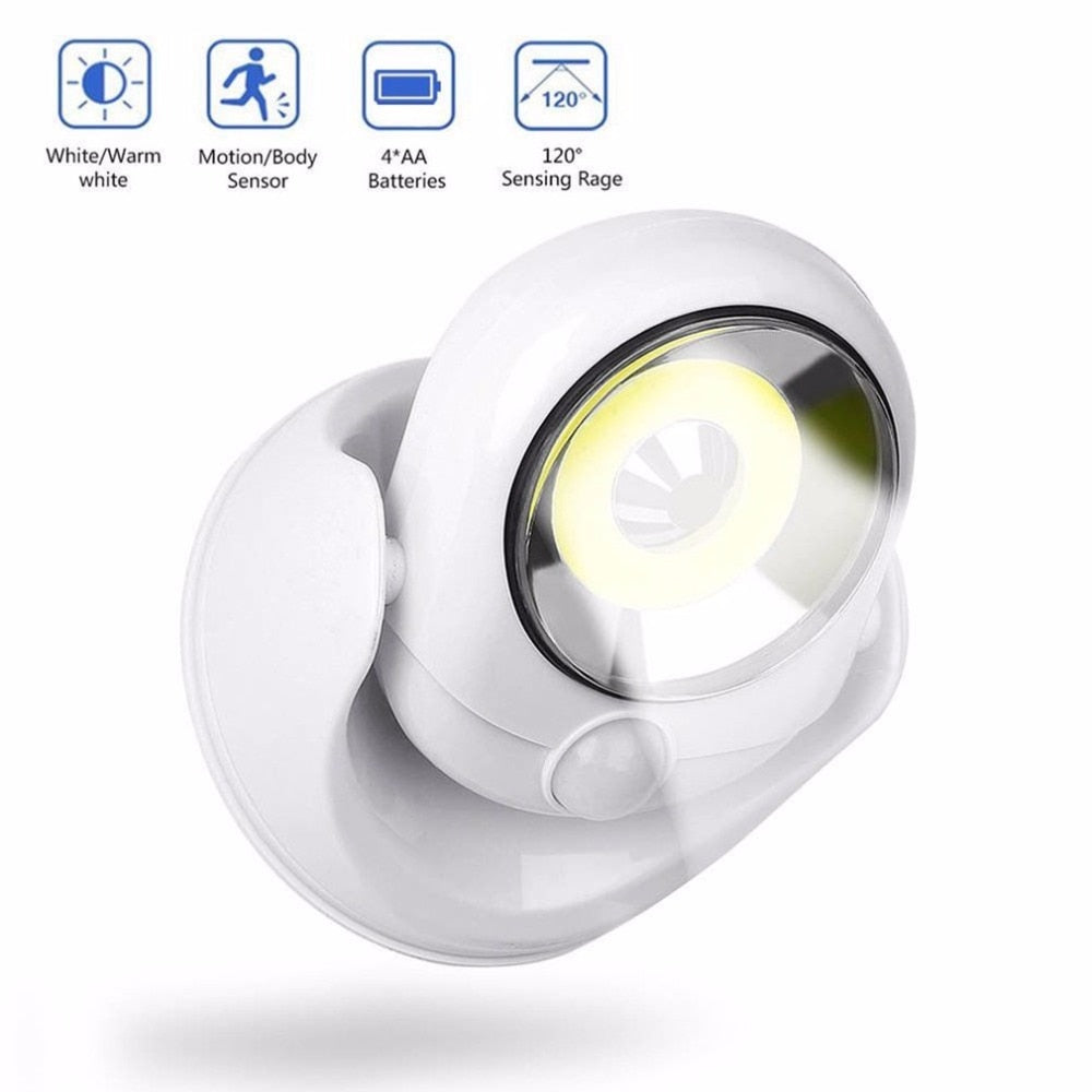 Motion Activated Wall Night Light with Sensor by HitMyNeed