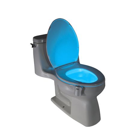 Motion Sensor 8-Color LED Toilet Night Light by HitMyNeed
