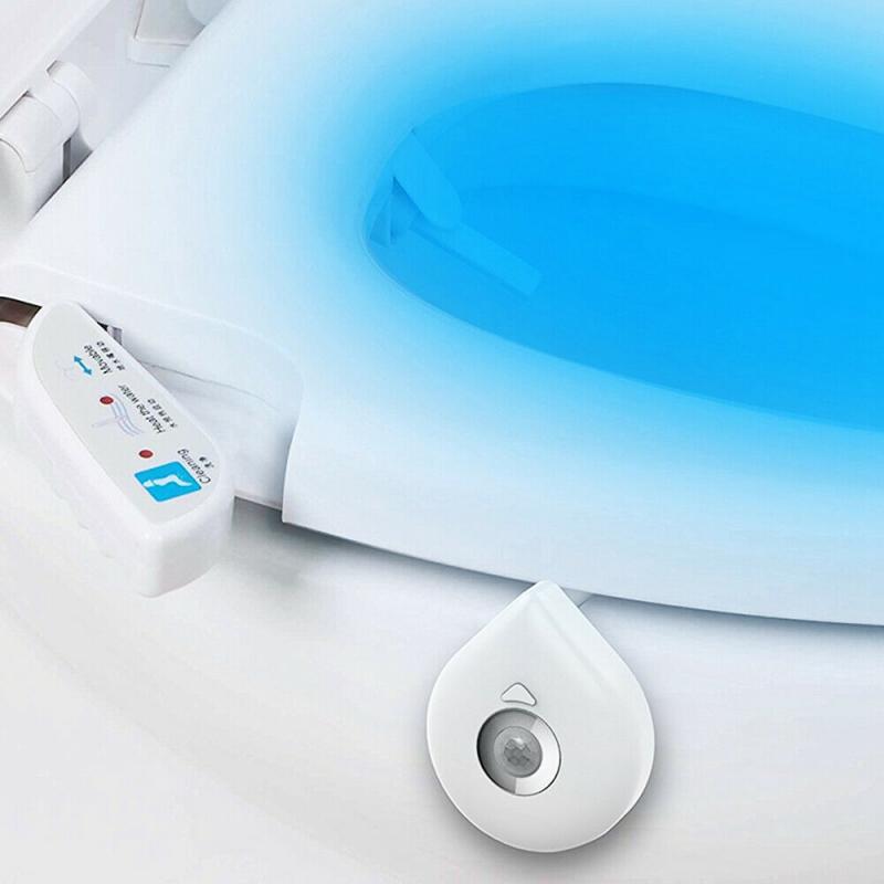 Motion Sensor 8-Color LED Toilet Night Light by HitMyNeed
