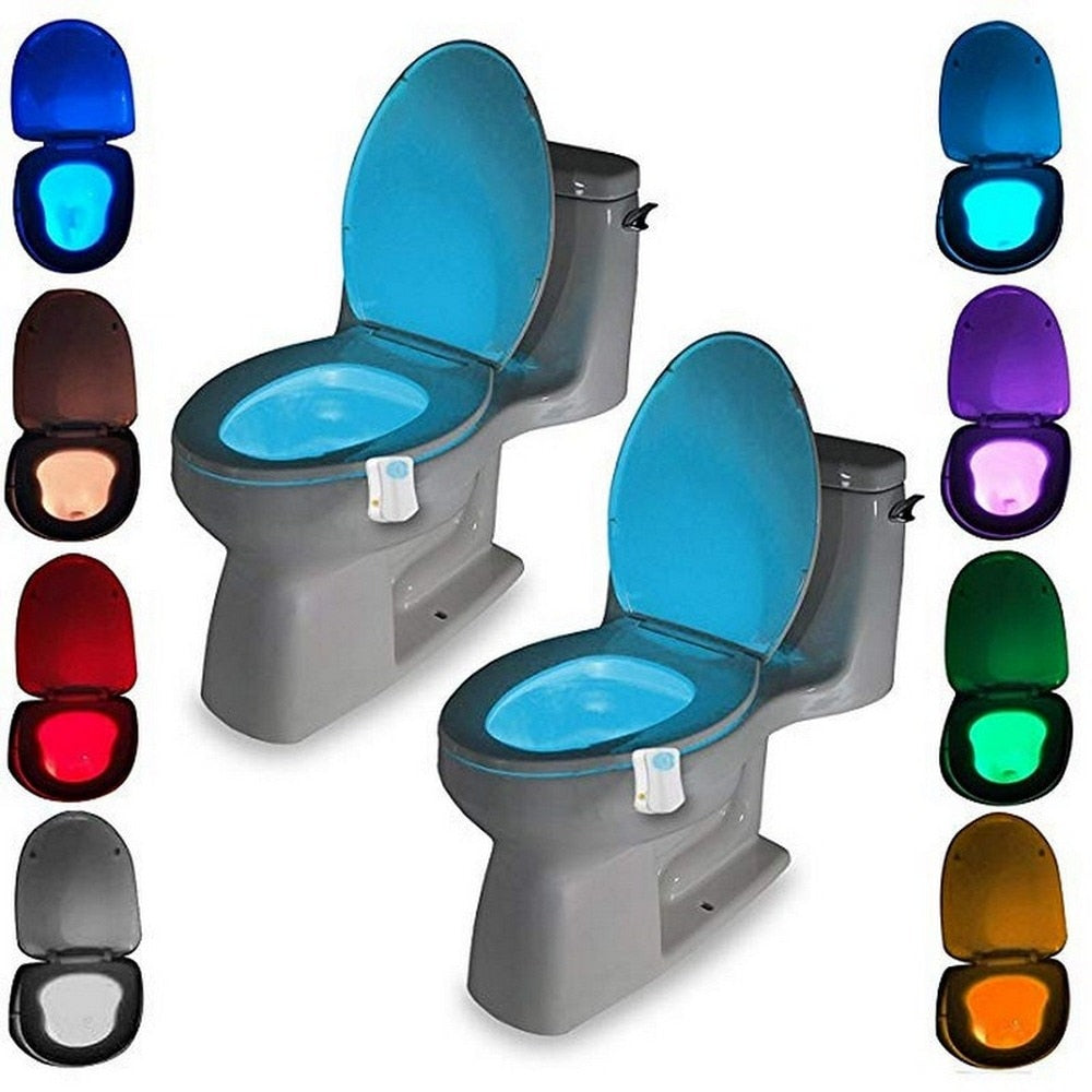 Motion Sensor LED Toilet Night Light by HitMyNeed