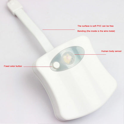 Motion Sensor LED Toilet Night Light by HitMyNeed