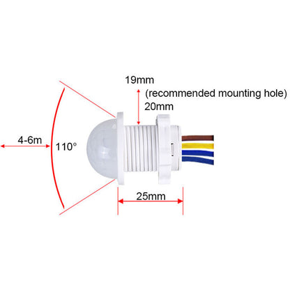Motion Sensor Light Switch Detector 100-240V by HitMyNeed