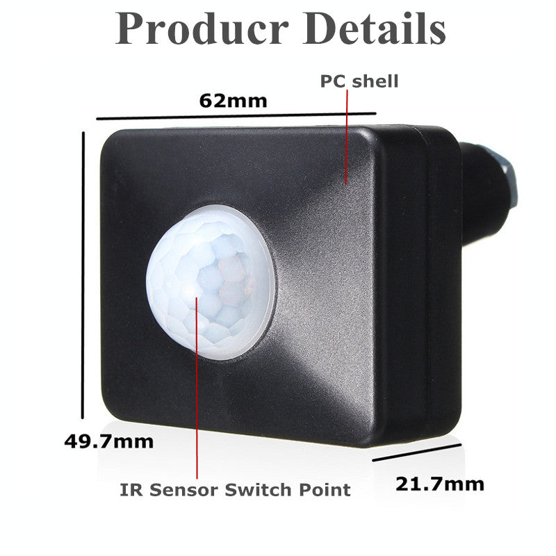 Motion Sensor Light Switch Detector 3-12m Range by HitMyNeed