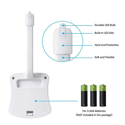 Motion Sensor Toilet Night Light with 8 Colors by HitMyNeed
