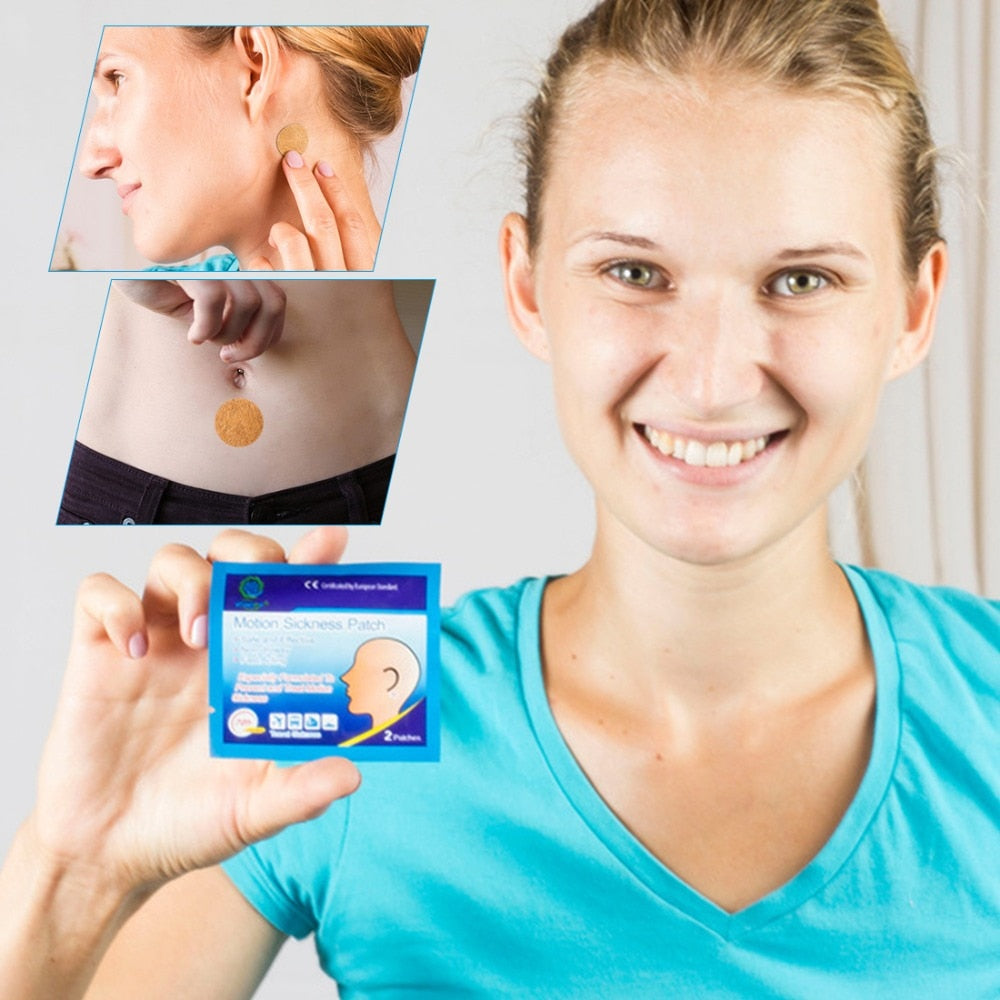 Motion Sickness Patches for Travel (10 Pieces) by HitMyNeed