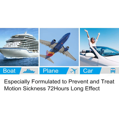 Motion Sickness Patches for Travel (10 Pieces) by HitMyNeed