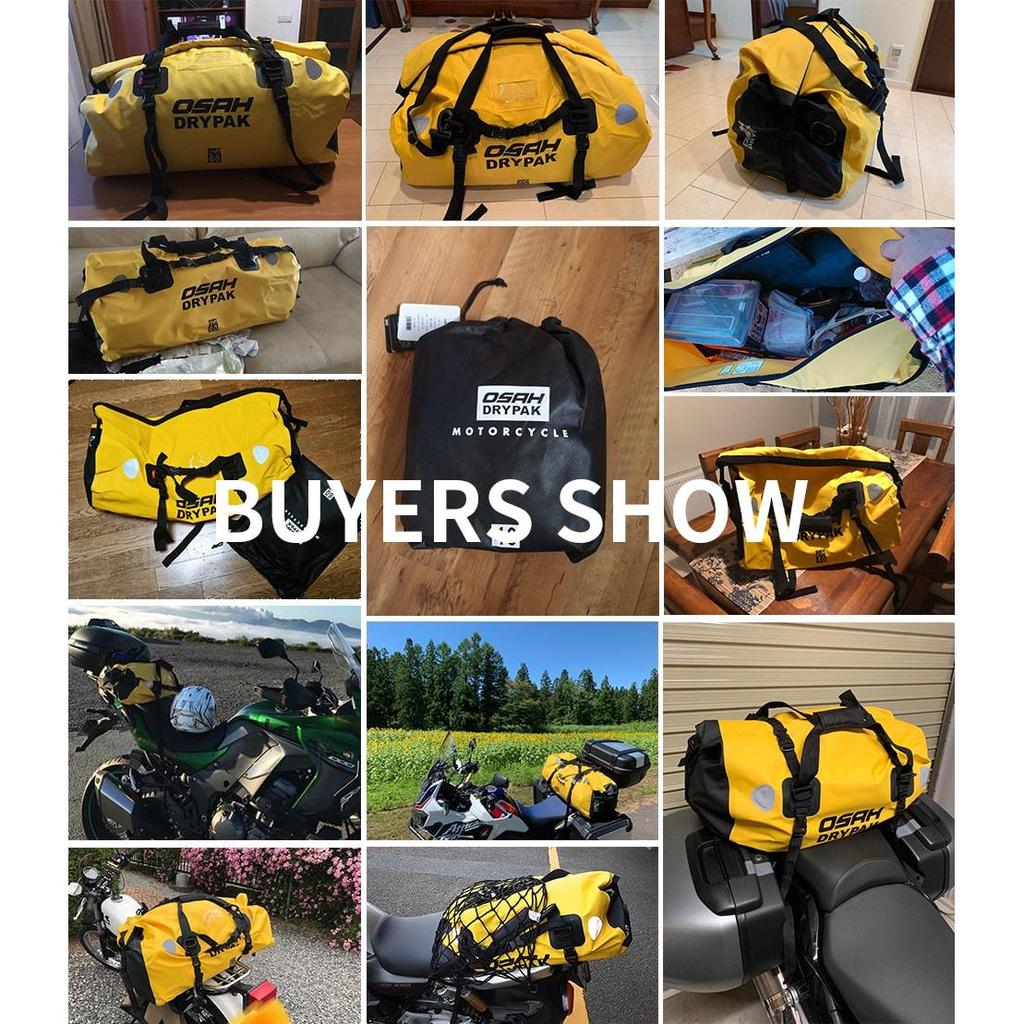 Motorcycle 60L Waterproof Tail Dry Bag by HitMyNeed