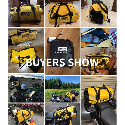 Motorcycle 60L Waterproof Tail Dry Bag by HitMyNeed