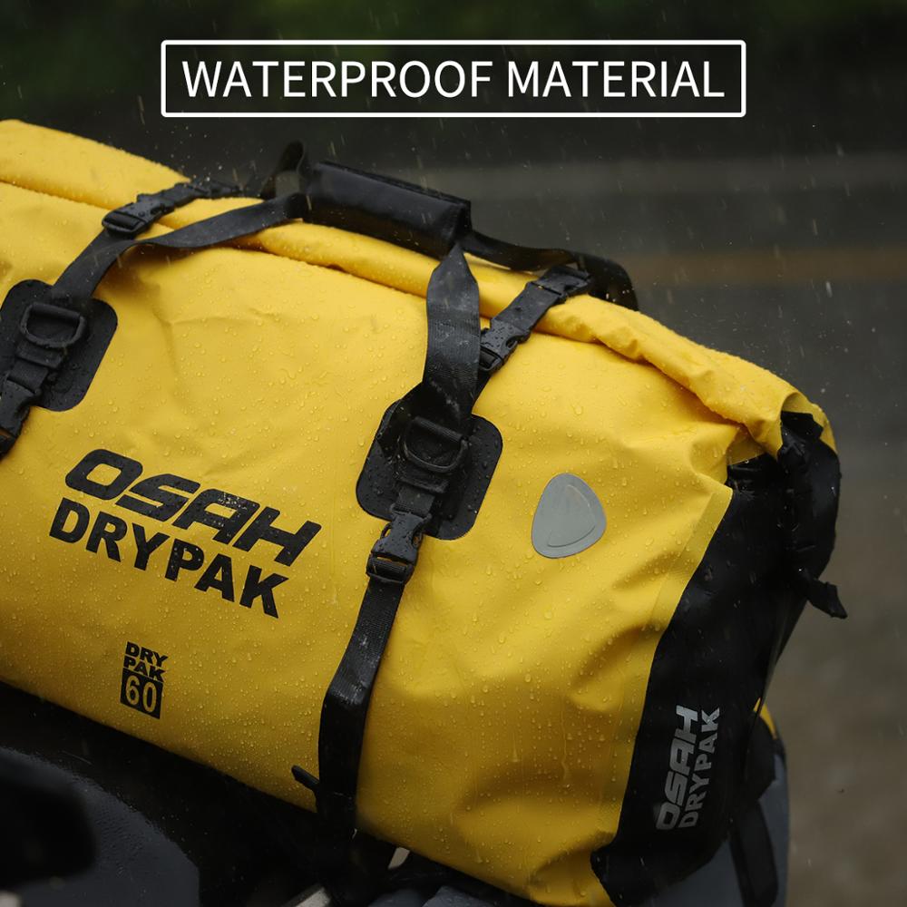 Motorcycle 60L Waterproof Tail Dry Bag by HitMyNeed