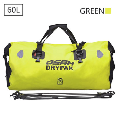 Motorcycle 60L Waterproof Tail Dry Bag 60l-green by HitMyNeed