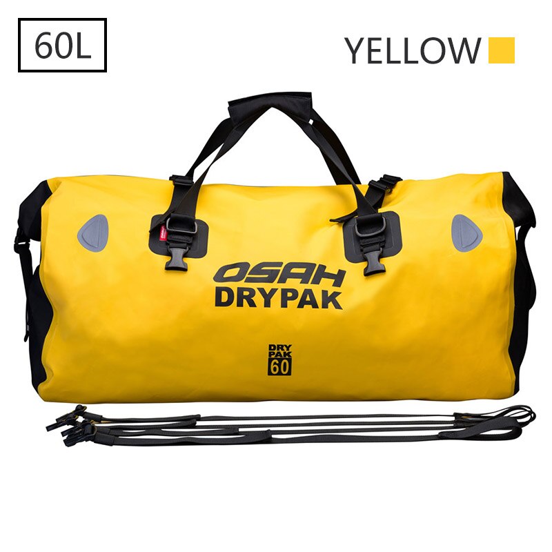 Motorcycle 60L Waterproof Tail Dry Bag 60l-yellow by HitMyNeed