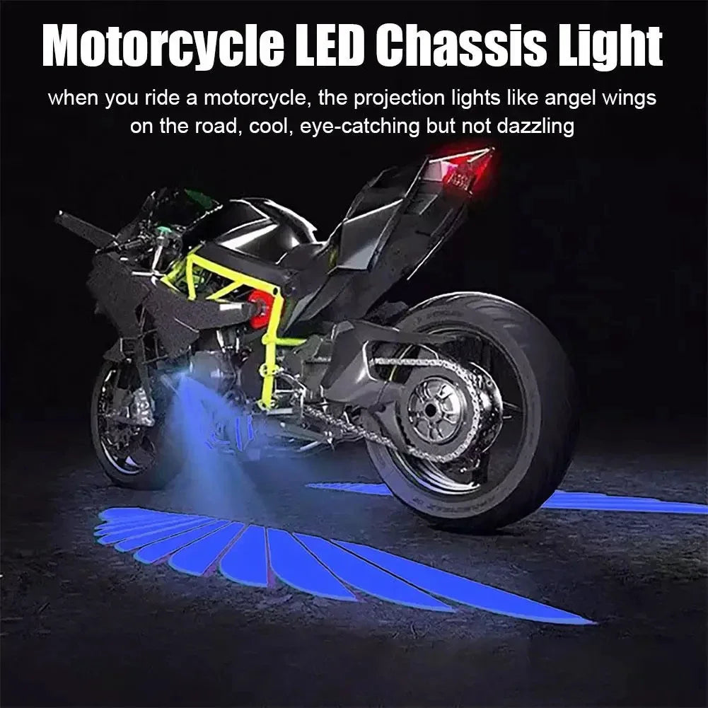 Motorcycle Angel Wings LED Projection Lights 2PCS by HitMyNeed
