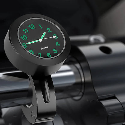 Motorcycle Handlebar Clock Stainless Steel Waterproof by HitMyNeed