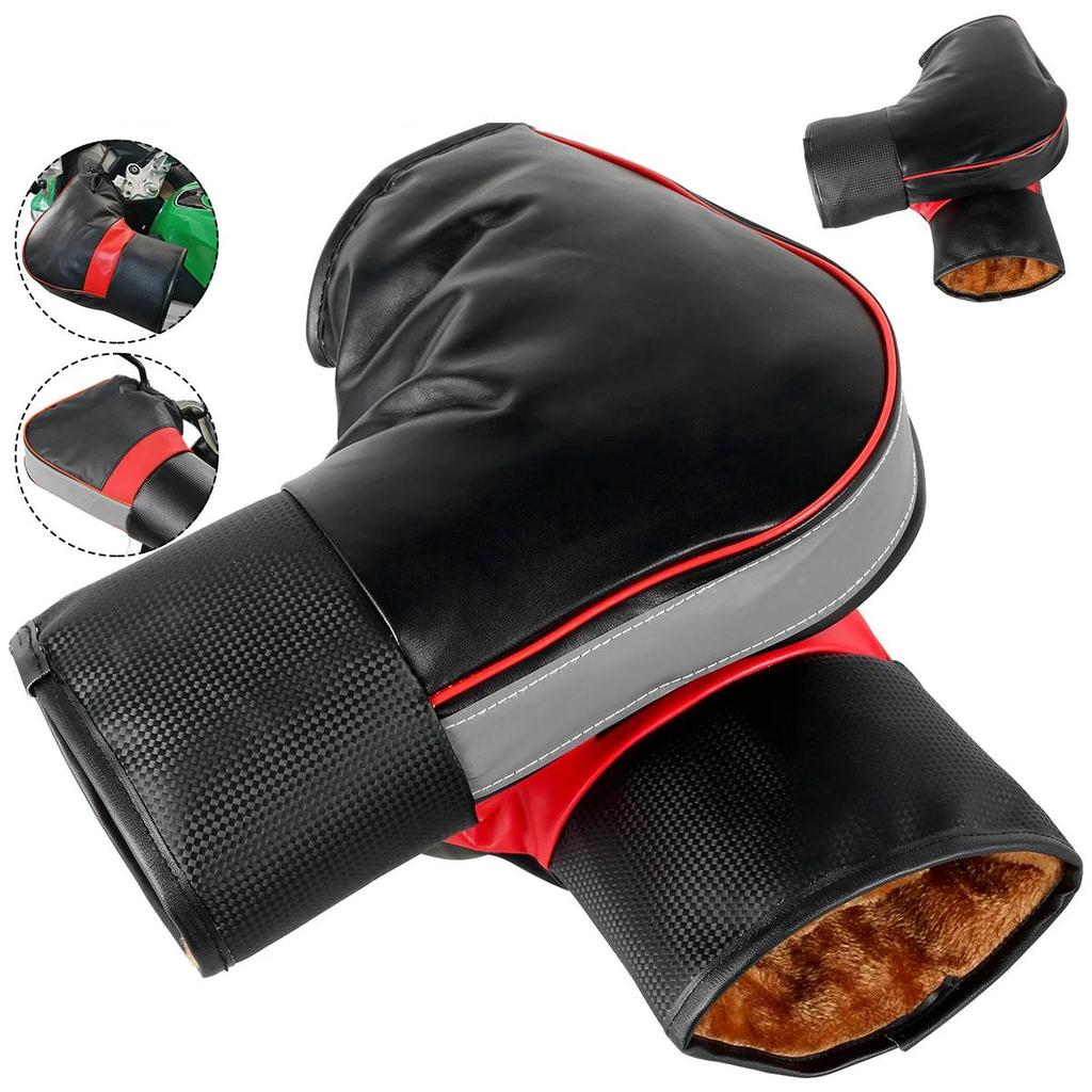 Motorcycle Handlebar Muffs Winter Rainproof Gloves by HitMyNeed
