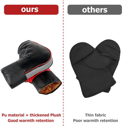 Motorcycle Handlebar Muffs Winter Rainproof Gloves by HitMyNeed