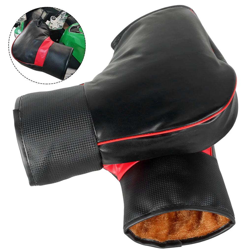 Motorcycle Handlebar Muffs Winter Rainproof Gloves mtst by HitMyNeed