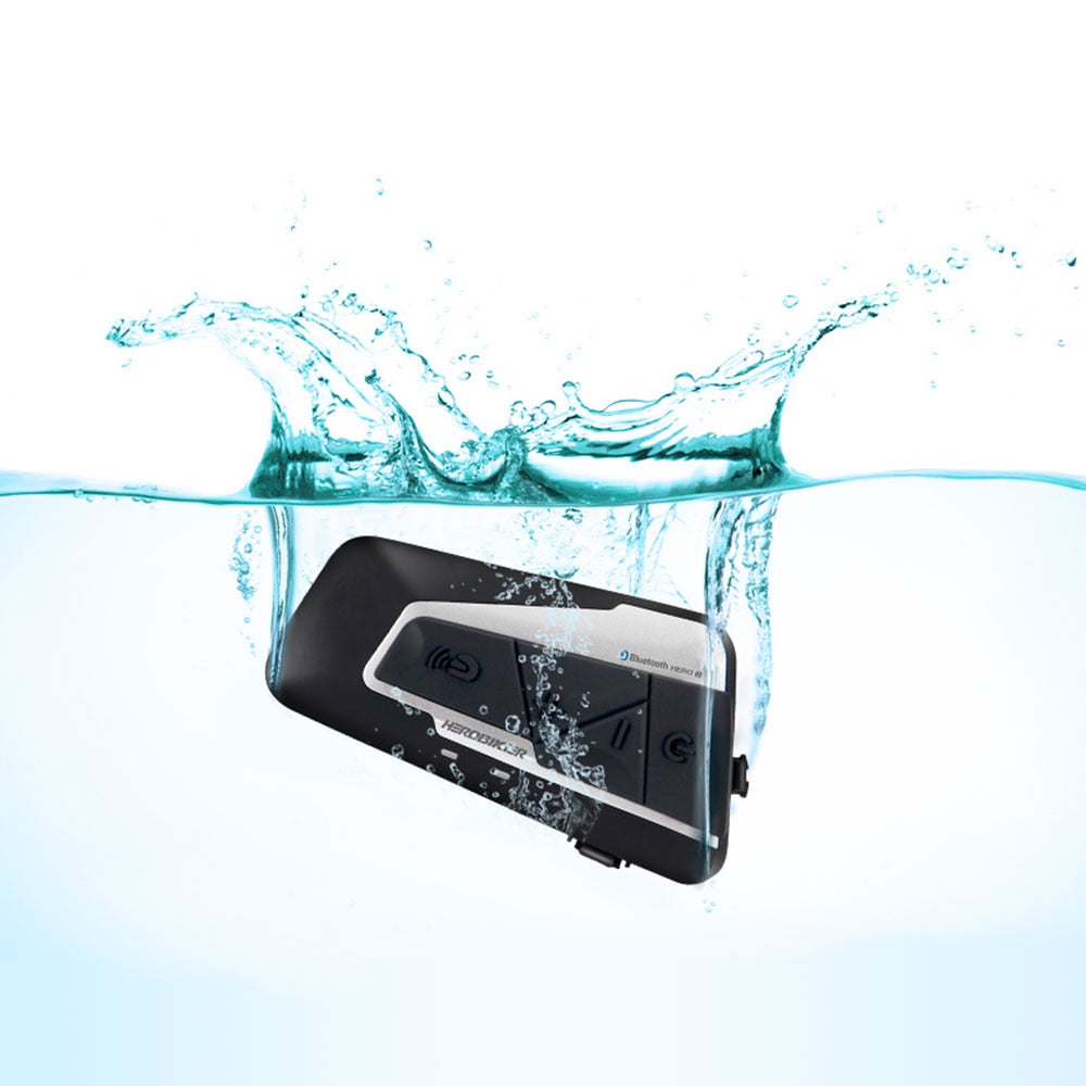 Motorcycle Helmet Bluetooth Intercom 1200m by HitMyNeed